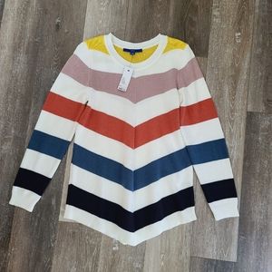 Apt. 9 Women's Size S Kohl's Striped Knit Pointed